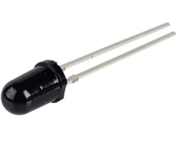 5pc 5mm Photodiode LED IR Receiver Black - r270