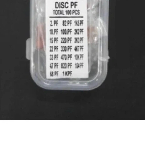 Ceramic Capacitors Capacitance Box 20  Values 100 pcs - M17
