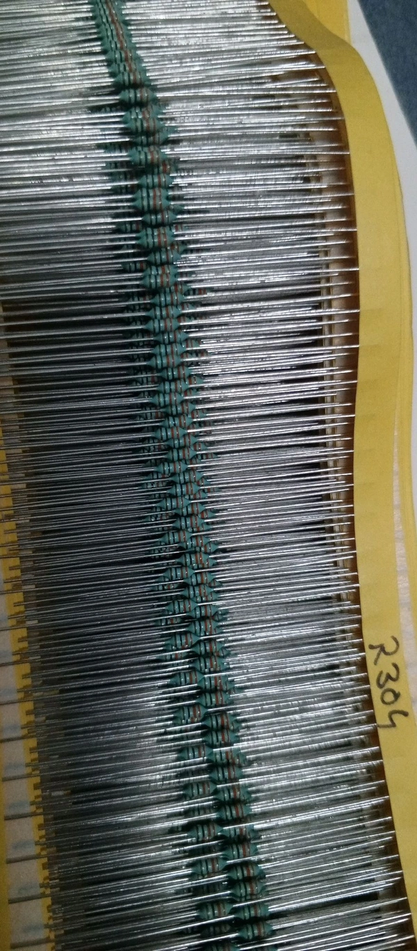 330 ohm resistor 1/8 watt pack of 5 - r304 