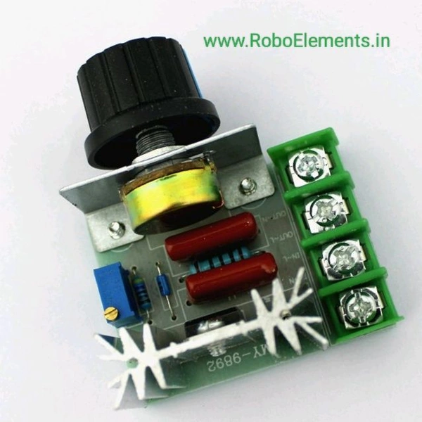2000W SCR Triac Electric Voltage Regulator (E-DIMMER AC 50-220V) Q1 C9