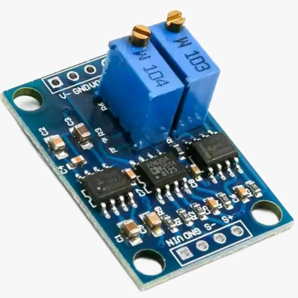 AD620 Microvolt/Millivolt Voltage Instrumentation Amplifier Module Q1 C13