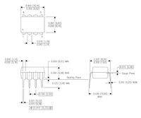 555 Timer IC (LM555 / NE555 / SE555) Q8 C1