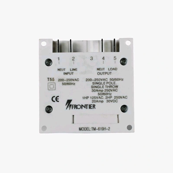 Frontier TM619H2 Digital Timer 30A 4PIN 230VAC Time Switch with LCD Q8 C1
