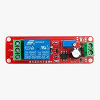 NE555 Delay Timer Switch Adjustable 0-10s 5V Relay Module Q8 C1