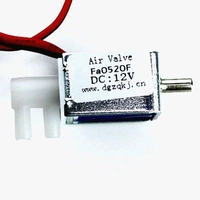 FA0520F 12V DC 2-position 3-way Small Mini Electric Solenoid Valve for Air / Gas Q11 C7
