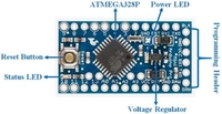 Pro Mini ATMEGA328P 5V/16M Development Board - Compatible with Arduino Q2 C1