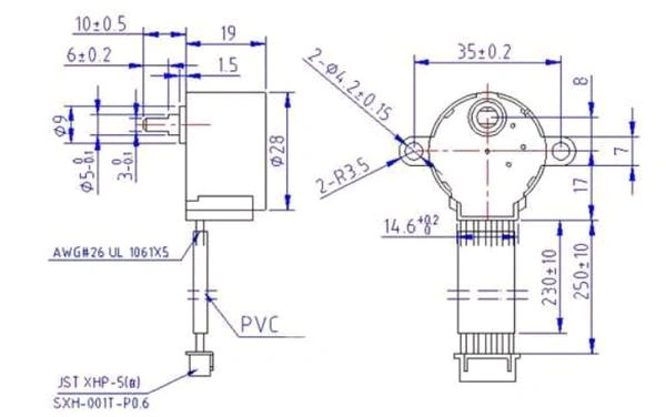 28BYJ-48 Stepper Motor Q11 C3