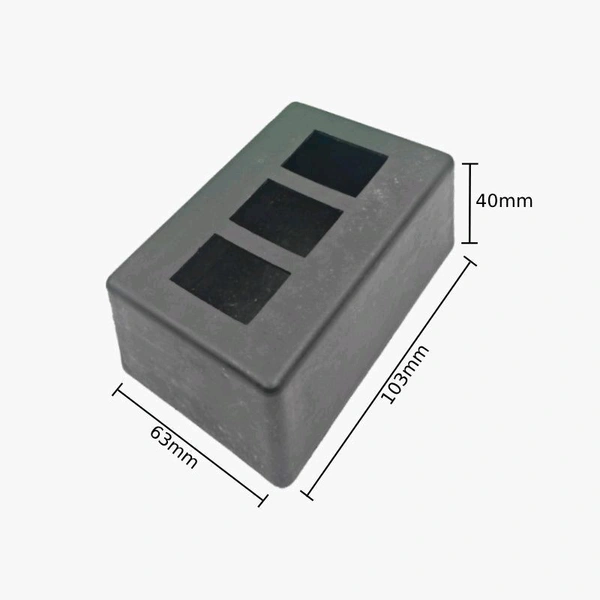 DPDT Switch Box Enclosure (Three Slot Housing) Q12 C3