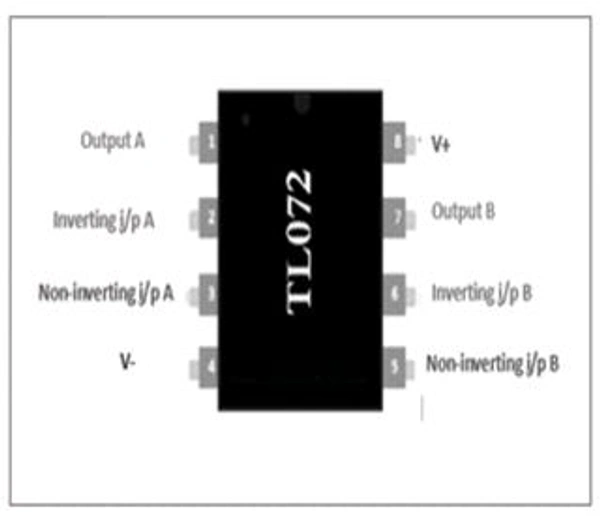 TL072 - Low Noise Dual JFET Op-Amp IC Q8 C2