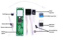 Arc Cigarette Lighter Parts - DIY Electronic Lighter Kit Q19 C1
