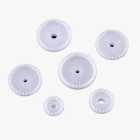 75Pcs Plastic Gear Assorted Kit Set with Various Gear and Axle Belt, Bushings and Pulleys for DIY Car Robot Project Q19 C1