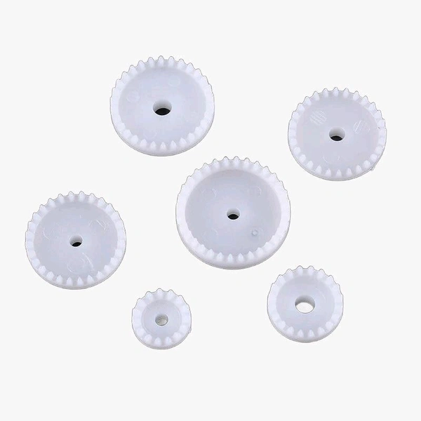 75Pcs Plastic Gear Assorted Kit Set with Various Gear and Axle Belt, Bushings and Pulleys for DIY Car Robot Project Q19 C1