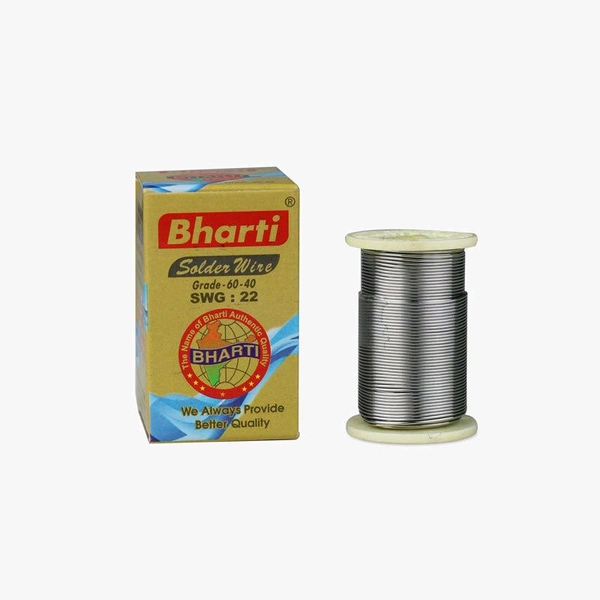 Bharti Flux Cored Solder Wire 60/40 Grade (50gm/18-SWG)