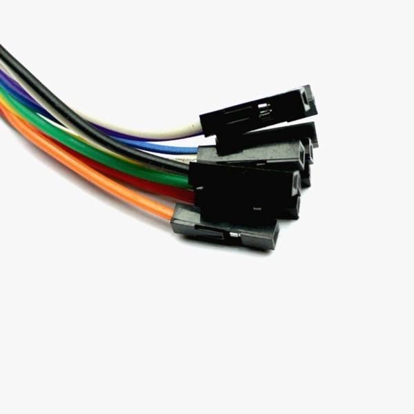 Female Jumper Wires with Alligator Clips (20 cm) - 10pcs Crocodile Dupont Female Connector Q12 C10