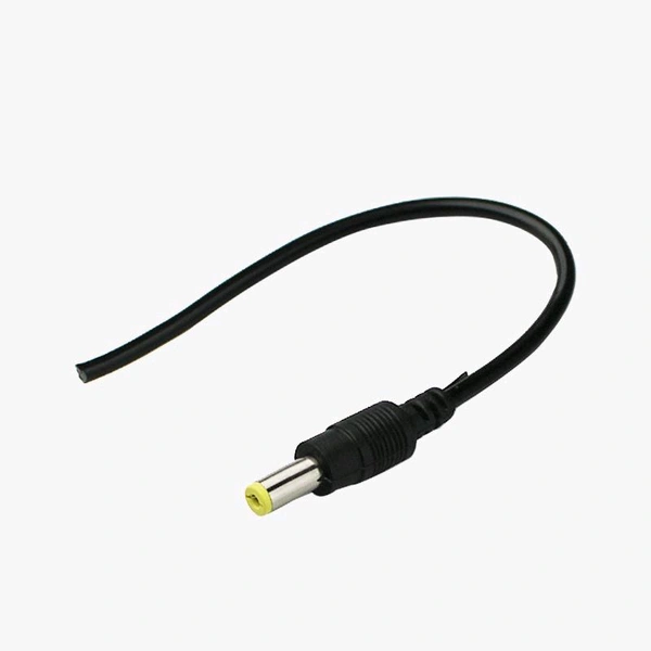 DC Male Barrel Jack Power Connector with Wire Q12 C12