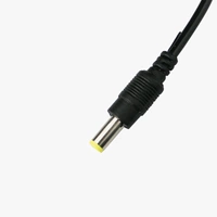 DC Male Barrel Jack Power Connector with Wire Q12 C12