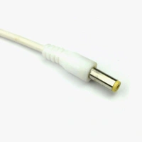 DC Male Barrel Jack Power Connector with Wire Q12 C12