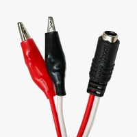 DC Female to Alligator Clips Power Connector Cable Q12 C12