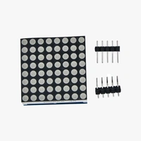 8x8 Dot Matrix Display Module with Driver Control IC Q3 C3