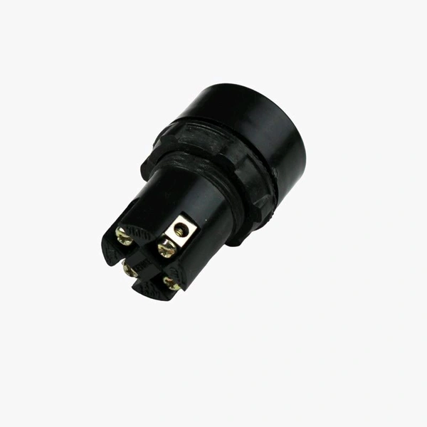 Flat AHF 5A Electric Push Button Switch - Green Q12 C1