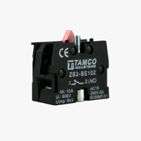 Sibass ZB2-BE102 Red Push Button Contact Element For Elevator 22.5mm RED (NC) Q12 C1
