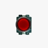 SIBASS Push Button with Indicator LED - 220VAC RED Q12 C1