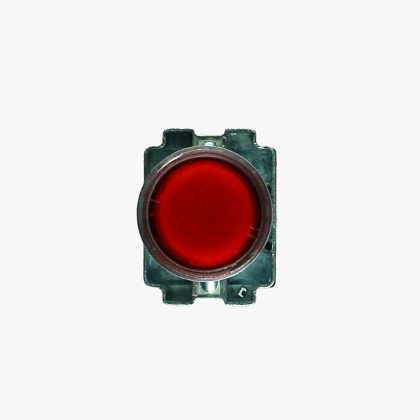 SIBASS Push Button with Indicator LED - 220VAC RED Q12 C1