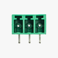 3Pin 3.81mm Pitch Pluggable PCB Mount Male Right Angle Terminal Block Connector