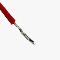 24AWG Silicone Wire Red ( 1 meter ) - High Quality Ultra Flexible Wires Q17 C2