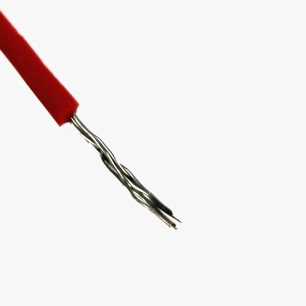 24AWG Silicone Wire Red ( 1 meter ) - High Quality Ultra Flexible Wires Q17 C2
