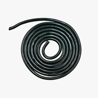Single Core 2.5 sqmm Black Electrical Cable Wire For Domestic and Industries - 1m PVC FR Insulated Cable Q17 C2