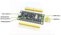STM8S105K4T6 Minimum System Board Microcomputer STM8 ARM Core Board Q2 C4
