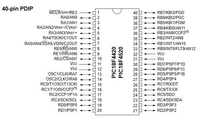PIC18F4520 8-bit PIC Microcontroller Q2 C6