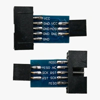 AVR ISP 10 Pin to 6 Pin Adapter Board Q2 C6