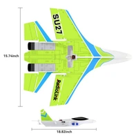 Radiolink SU27 Fighter RC Plane Radio Controlled Airplane(RTF) 4000KV Brushless Motor Fixed Wing Gyroscope Assist for Beginners C7 B1
