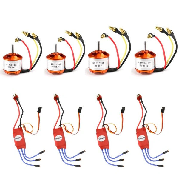 F450 Quadcopter Frame Kit with A2212 KV1000 Brushless Motor and 4 30A ESC and 2 Pair 1045 Propeller C7 B1