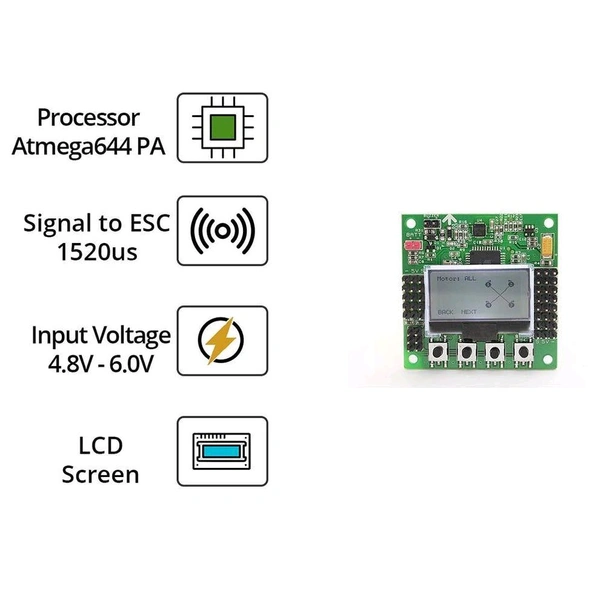 KK board 2.1.5 Multi-Rotor LCD Flight Control Board C7 B4