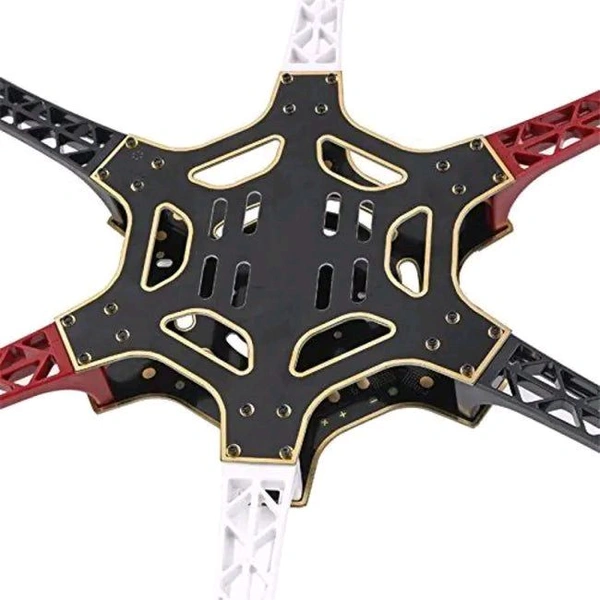 HF550 HJ550 6-Axis DJI Hexacopter Frame Airframe kit, Integrated PCB Wiring for DJI, KK, MK, MWC C7 B5