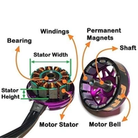 1800 KV BLDC Motor C7 B6