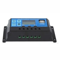 20A Digital PWM Solar Controller with LCD and USB Output Port C6 B5