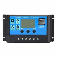 20A Digital PWM Solar Controller with LCD and USB Output Port C6 B5
