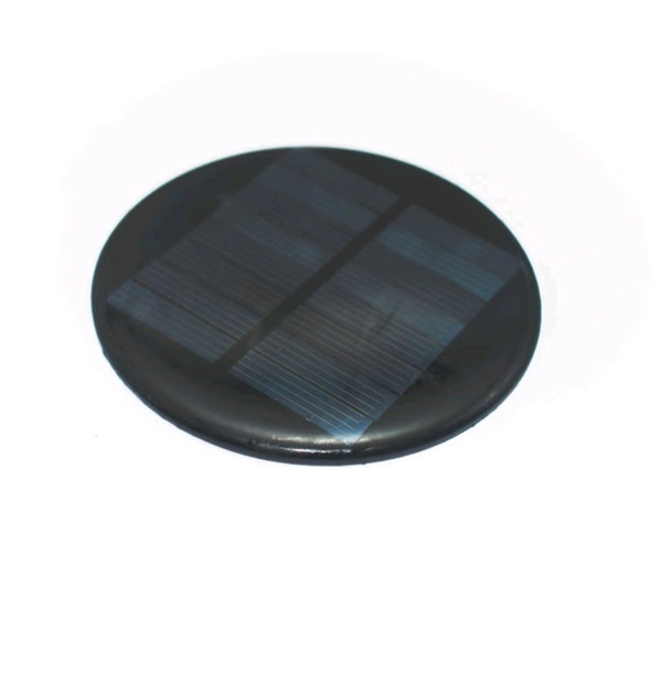 6V 80mA Mini Solar Panel 80mm Round for DIY Project H3 A10