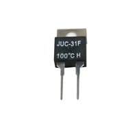 JUC-31F 100Â°C Subminiature Bimetal Disc Thermostat H2 A10