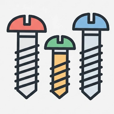 Only screws