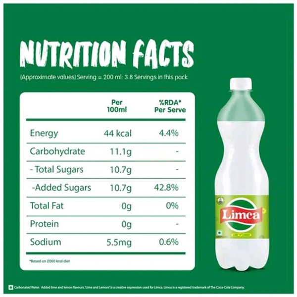 Limca Soft Drink 750 Ml - 750 Ml