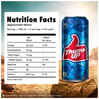 Thums Up Soft Drink Can 300 Ml - 300 Ml×3