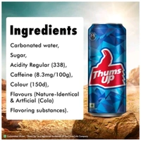 Thums Up Soft Drink Can 300 Ml - 300 Ml×3