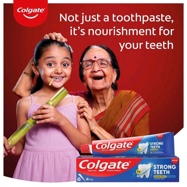 Colgate Strong Teeth Anticavity Toothpaste - 150 Grams