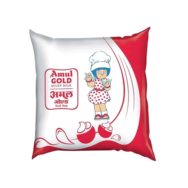 Amul Gold Full Cream Fresh Milk 500 Ml - 500 Ml