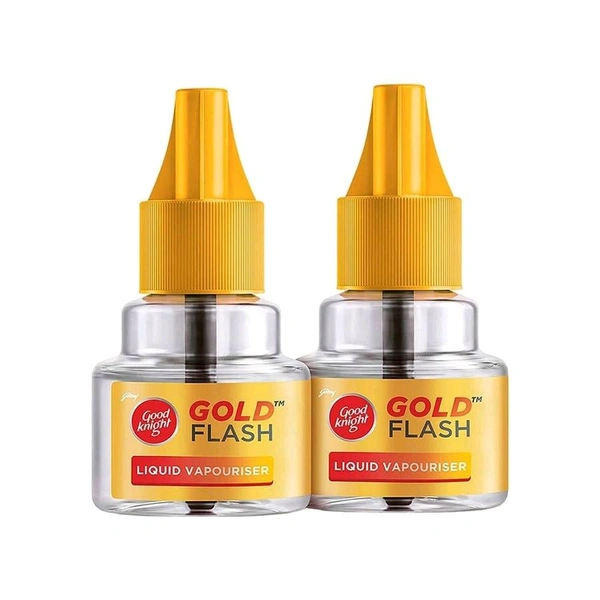 Good Knight Gold Flash Mosquito Repellent Refill - Pack of 2 - 2× 45 Ml